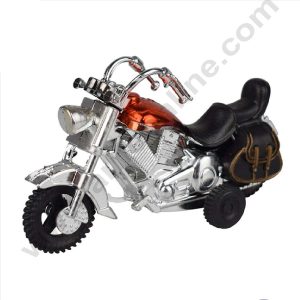 CAKE DECORβ’ 1 Piece Bullet Bike MotorCycle Toy Cake Topper (SB-T-SF202-RedOrange)