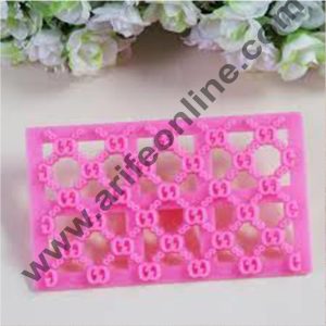 Cake Decor Fondant Quilt S Alphabet Quilt Cutter Cake Cupcake Embossing Decorating Tool Embosser cookie mold