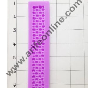 Cake Decor Silicon 1Pcs Strings Bubbles Design Shape Fondant Clay Marzipan Cake Decoration Mould