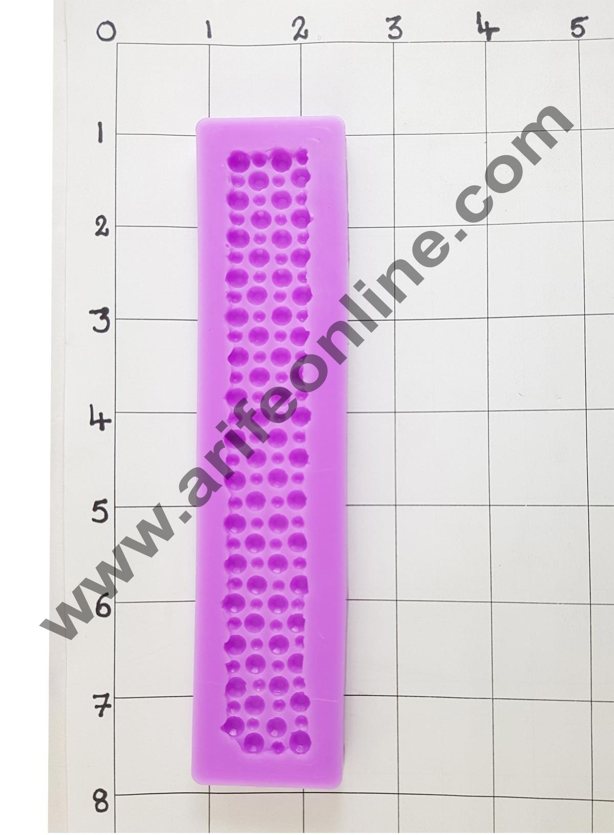 Cake Decor Silicon 1Pcs Strings Bubbles Design Shape Fondant Clay Marzipan Cake Decoration Mould