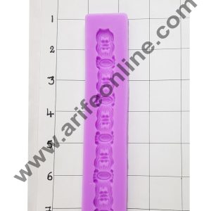 Cake Decor Silicon String Lace Shape Design Fondant Clay Marzipan Cake Decoration Mould