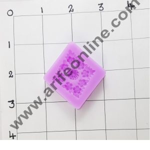 Cake Decor Silicon Small Garden Flowers Sahpe Fondant Clay Marzipan Cake Decoration Mould