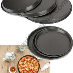 Cake Decor Non-Stick Springform Pizza Pan Set (3Pcs)