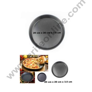 Cake Decor Non Stick Pizza Pan Heavy 20 cm x 20 cm x 3.5 cm