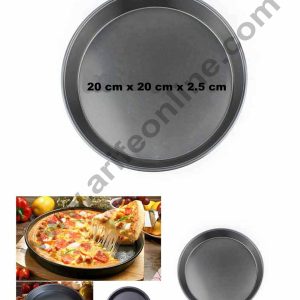 Cake Decor Non Stick Pizza Pan Heavy 20 cm x 20 cm x 2.5 cm