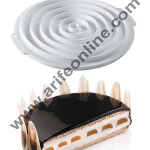 Cake Decor Silicon Insert Decore Round Galaxy Ring Design Cake Mould Entremet Molds Mousse Cake Mould Silicon Moulds