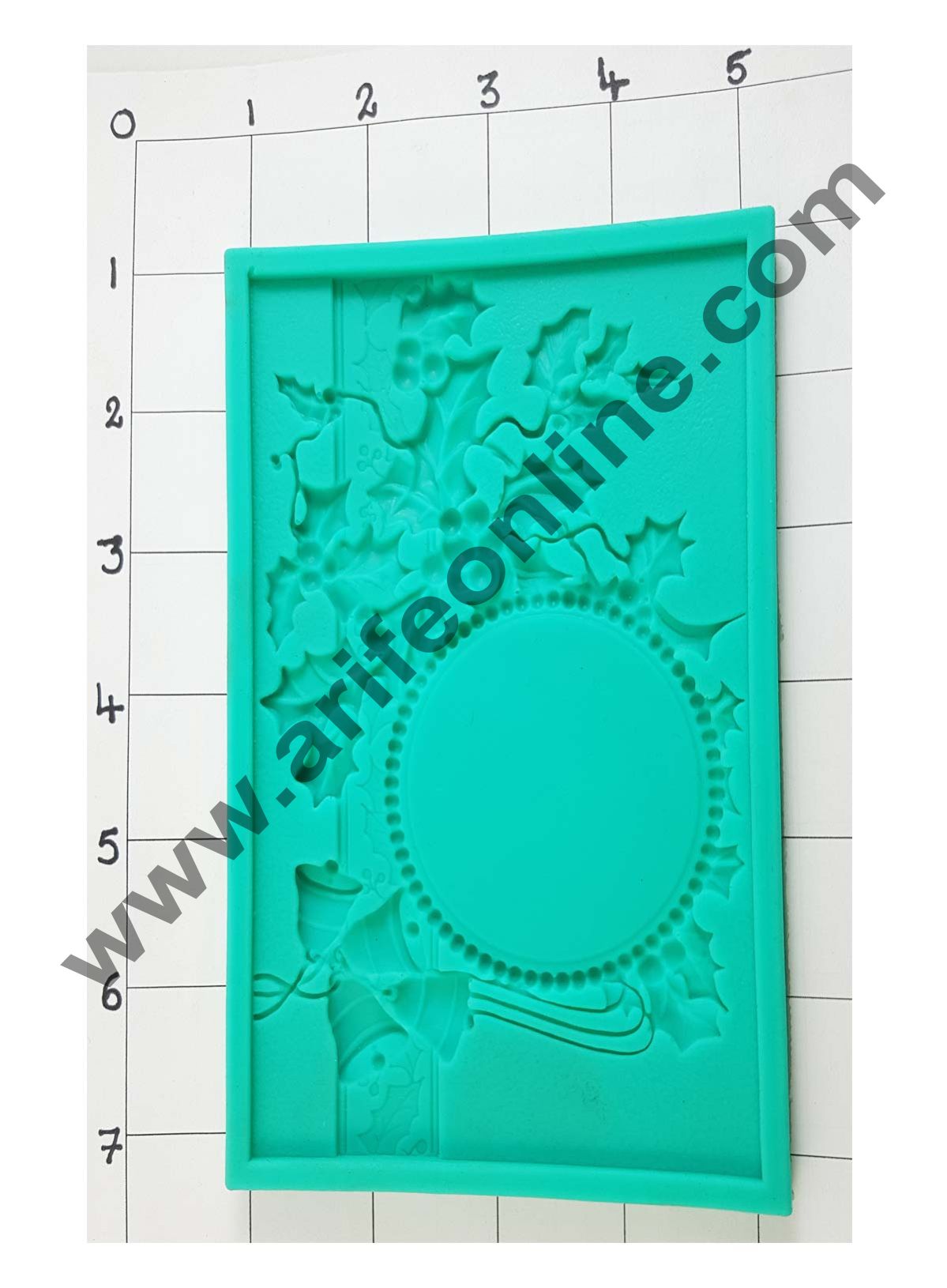 Cake Decor Silicon Christmas Design Border Effect Fondant Clay Marzipan Cake Decoration Mould