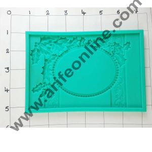 Cake Decor Silicon 1pcs Square Frame or Broche Design Fondant Clay Marzipan Cake Decoration Mould