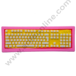 Cake Decor Silicone mold Mini Keyboard Shape Fondant Mold