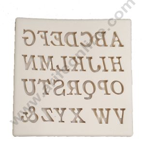 Cake Decor 27 Cavity Silicon Capital Alphabet Letters Fondant Marzipan Mould