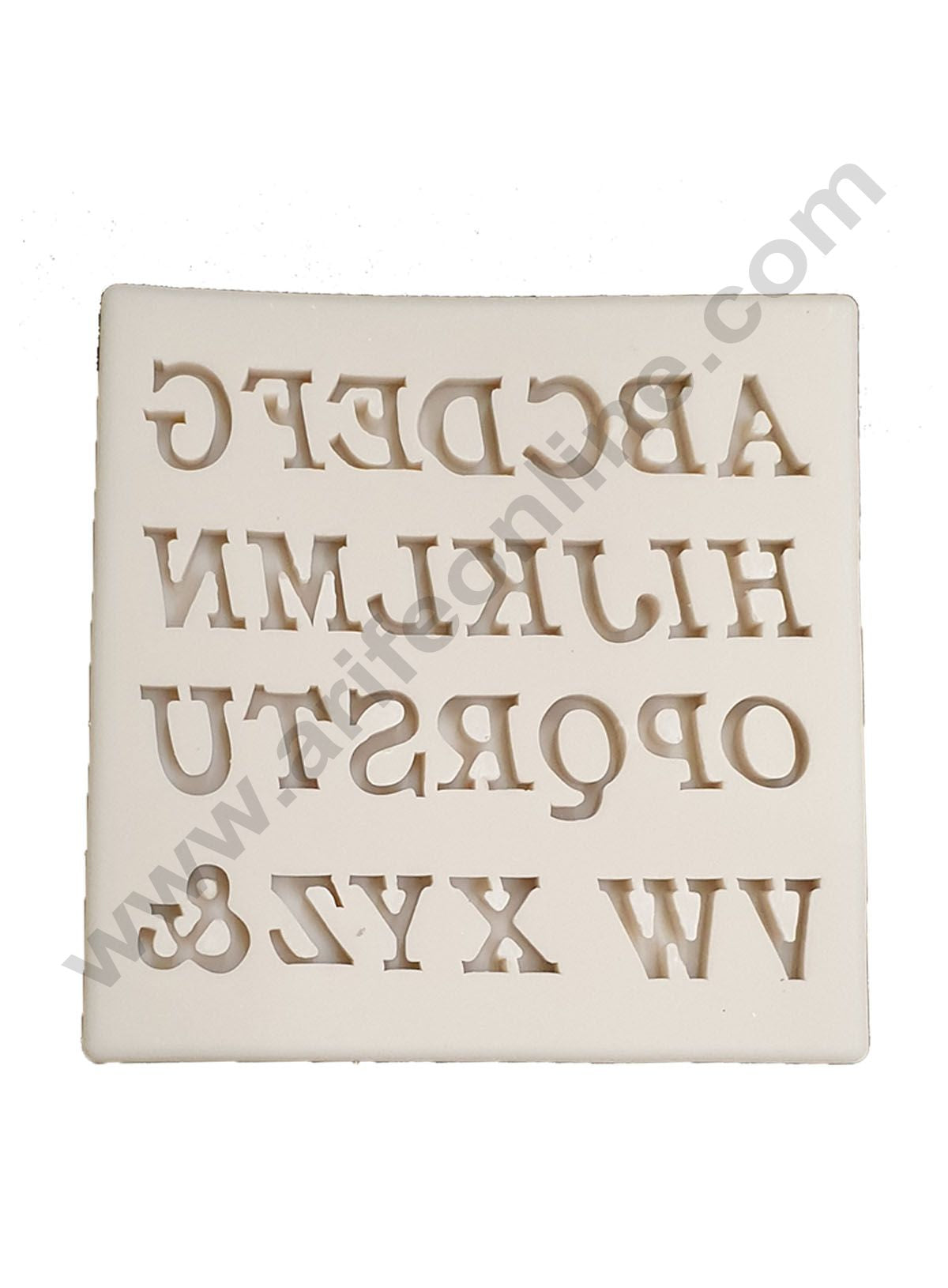 Cake Decor 27 Cavity Silicon Capital Alphabet Letters Fondant Marzipan Mould