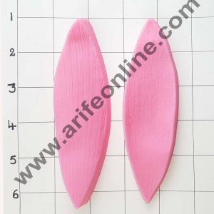 Cake Decor Silicon New Long Pink Veiners Leaves Shape Floral Design Fondant Clay Marzipan Cake Decoration Mould