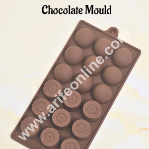 Cake Decor 18  Cavity Ball & Round Silicone Chocolate Mould