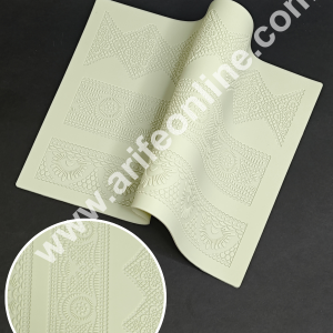 Silicone Cake Border Lace Fondant Mat Mould Flower Pattern Cake Decorating Tools Baking Mat - Cake Decor