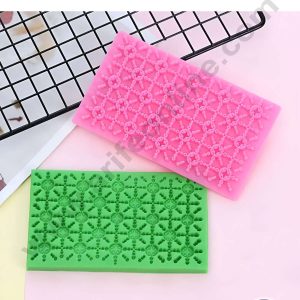 CAKE DECOR™ Stars Design Quilt Embosser Molds, Cookie Biscuit Mold Fondant Cake Tools