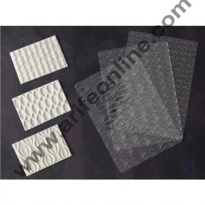 Cake Decor Swerve Pattern Texture Sheet Set Set of 3