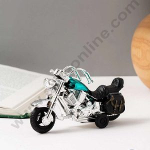 CAKE DECORβ’ 1 Piece Bullet Bike MotorCycle Toy Cake Topper (SB-T-SF202-TealGreen)