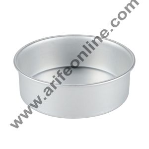 Cake Decor Round Aluminum Cake Mould Thali 4in x 2in