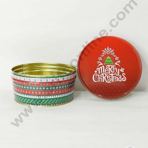 CAKE DECOR™ Dream Cake Tin Torte Cake Cookie Cake Tin Christmas Design 01 - 5.5 x 2.7 Inch
