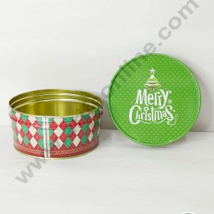 CAKE DECOR™ Dream Cake Tin Torte Cake Cookie Cake Tin Christmas Design 02 - 5.5 x 2.7 Inch