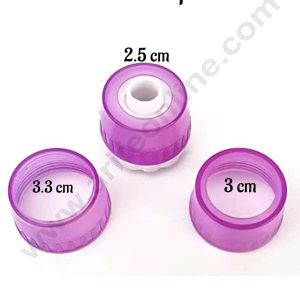 CAKE DECORβ’ 3 in 1 Universal coupler Icing Piping Bag Nozzle Converter Cream Coupler for Cake Decoration (3pcs set)