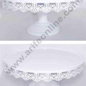 Cake Display Stand White