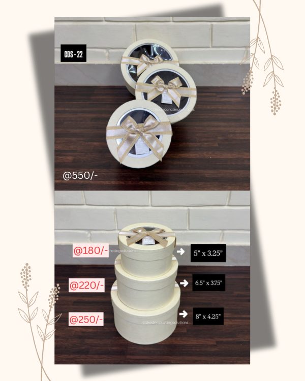 Hamper Box Round Window (5"Dia×Height 3",×6.5" Dia×Height 3.5, 8" Dia×4.25 Height")