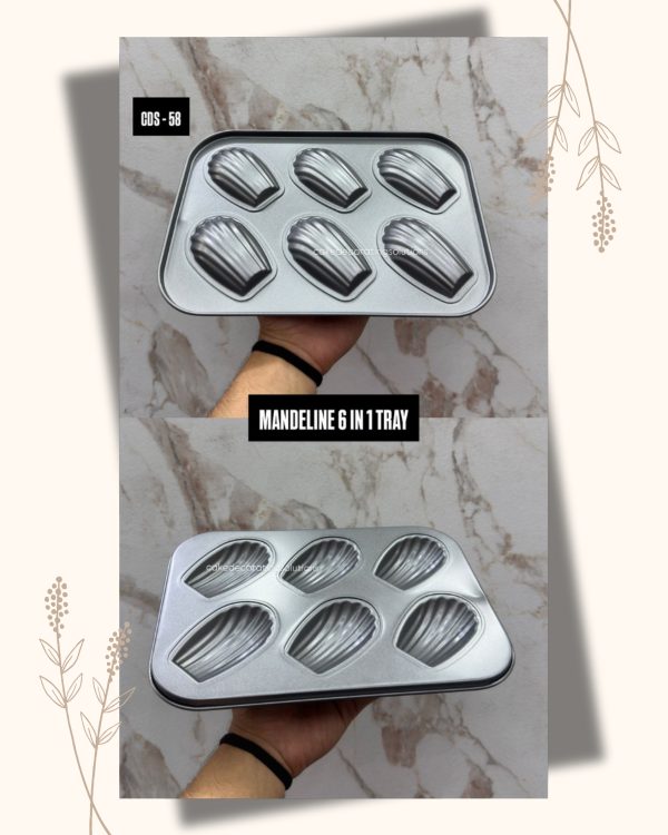 Non Stick 12 in 1 Mandeline Cake Tray