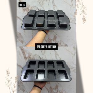 Non Stick 6 in 1 Tea Cake Tray