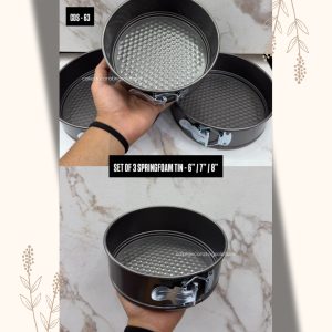 Non Stick Spring From Tin 6",7""8"