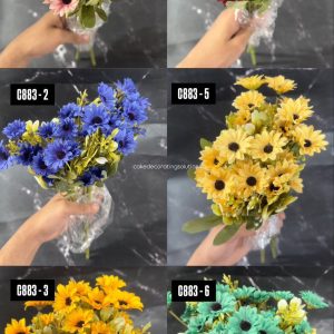 20 Daisy Flower Bunch -Assorted colour