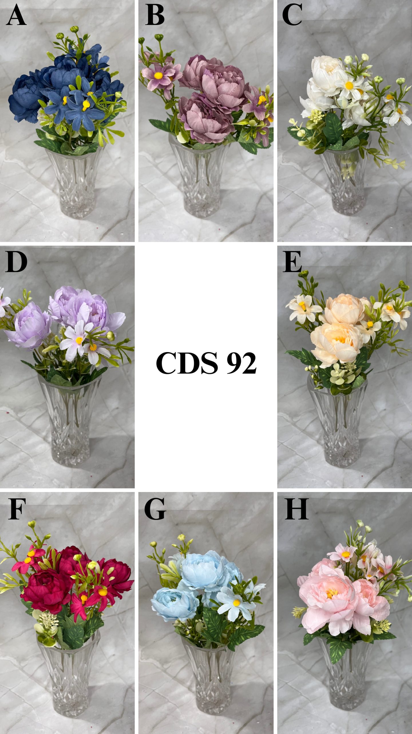 5 Pcs Stick Gardenia Jasminoides -Assorted colour - Image 1