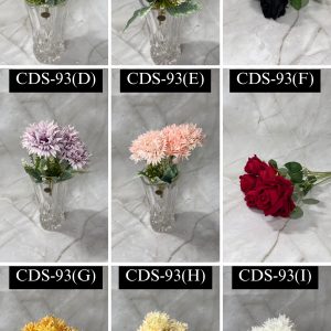5 Pcs Dahlia Flower Bunch-Assorted colour