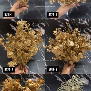 Gold Brooch Flower Bunch|Gold Garg Novelties Bunch