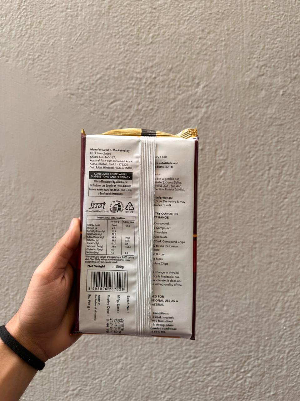 2m Dark Compound Chocolate - Image 6