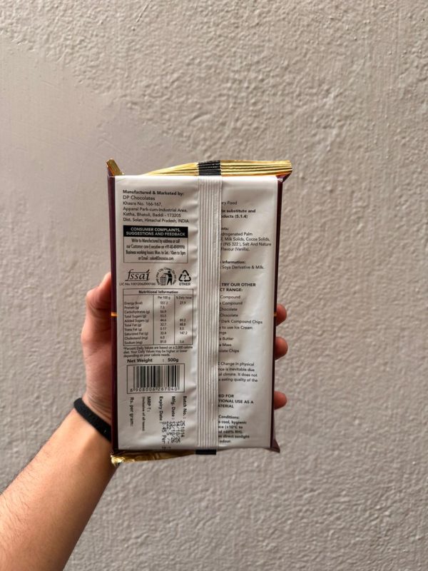 2m Dark Compound Chocolate