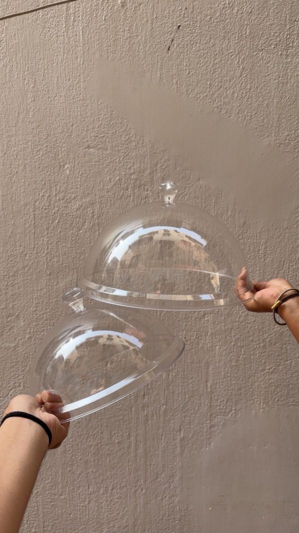 Polycarbonate Unbreakable Dome Cake Cover