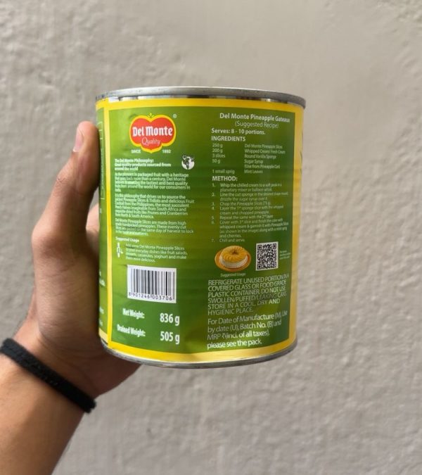 Del Monte Pineapple Slices