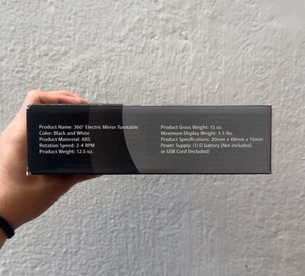 Electric Turntable 360°