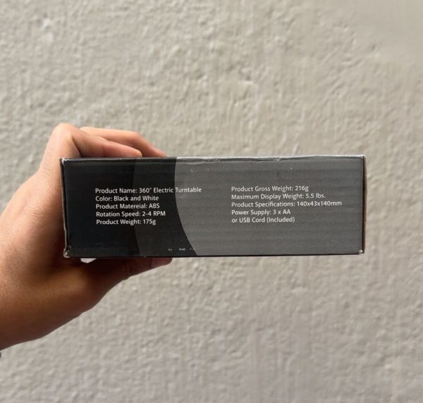 Electric Turntable 360°