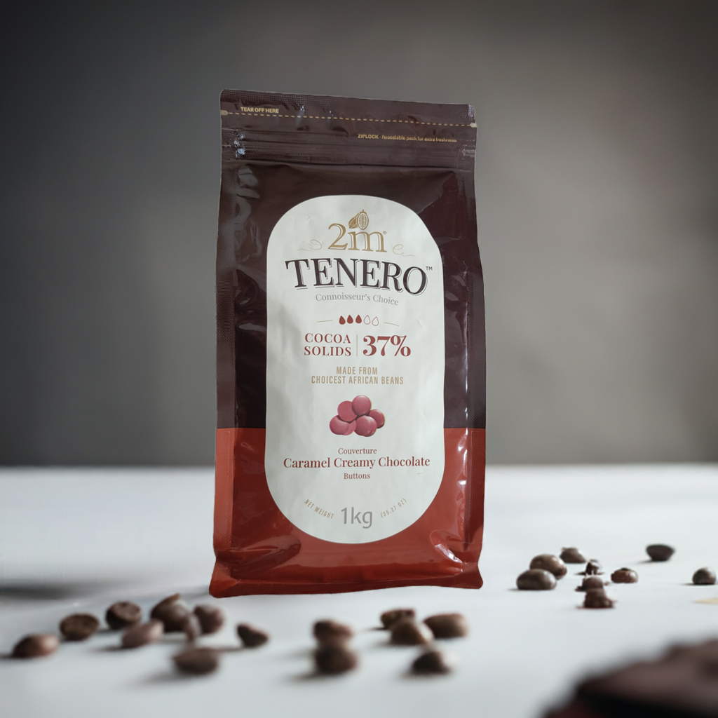 2M Tenero  White Chocolate 28%-1kg - Image 1