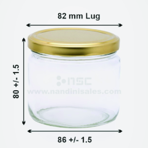 350 Ml Salsa Jar with Lids