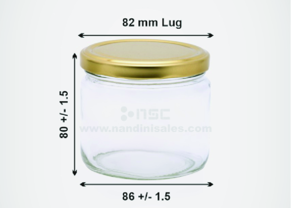 350 Ml Salsa Jar with Lids