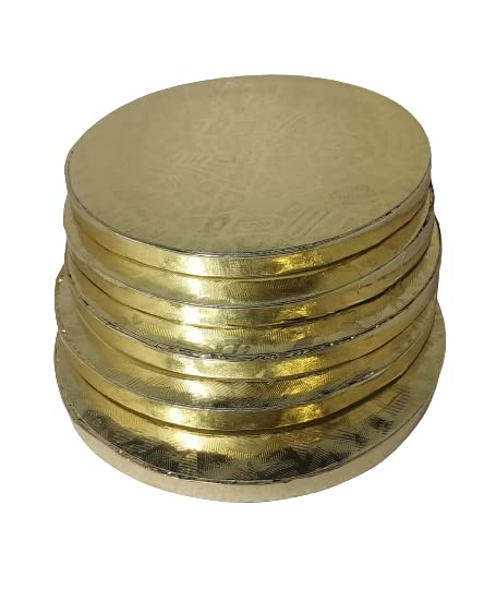 FD Cake Drum Board 10" Gold Square - FD 2816