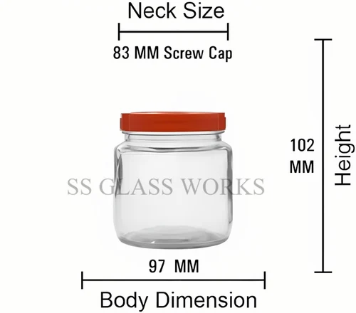 500 Ml Pet Jar