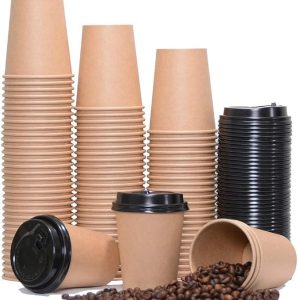 Diamond Brown Paper Cups Plain-5037.50