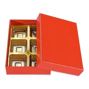 Paper Box Brown/pink (6 Pcs)