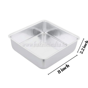 Aluminum Cake Mould Square 2"-6"