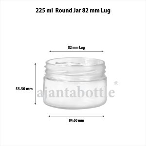 82 mm Lug Cap for 350 Ml Jar