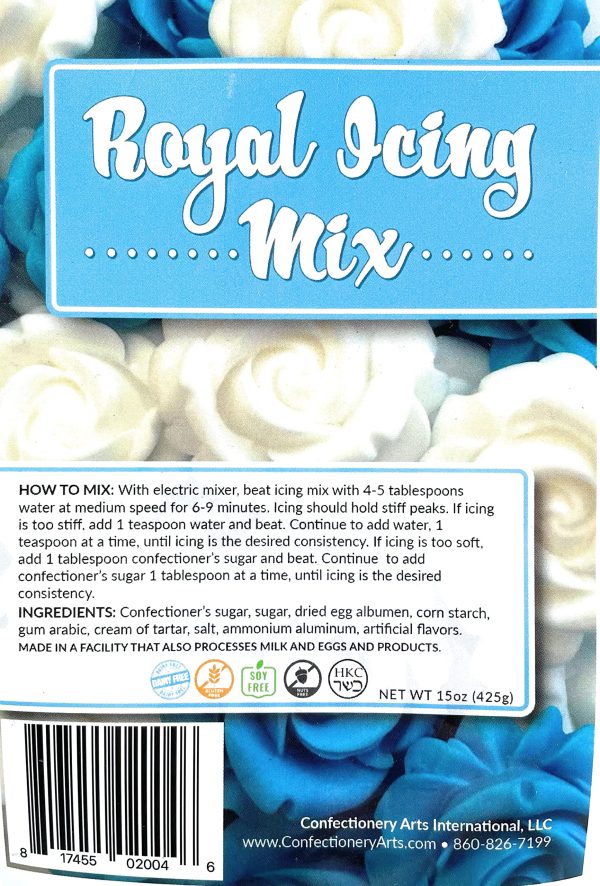 Bakerswhip Royal Icing Mix 450grms